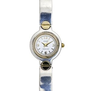 Ecclissi Solid 925 Sterling Silver Ladies Vintage 1990s Wrist Watch Rare